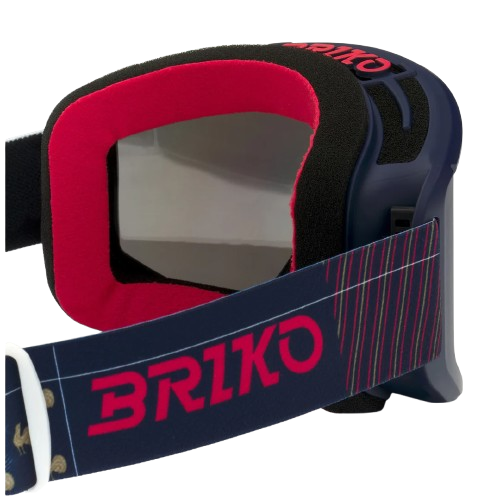 Lyžařské brýle Briko Vulcano Mask France Tangaroa Blue Golden - 2024/25