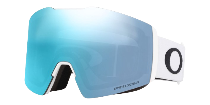 Lyžařské brýle Oakley Fall Line L Matte White Prizm Snow Sapphire Irid - 2024/25