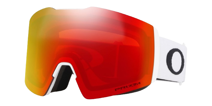 Lyžařské brýle Oakley Fall Line L Matte White Prizm Snow Torch Iridium - 2024/25