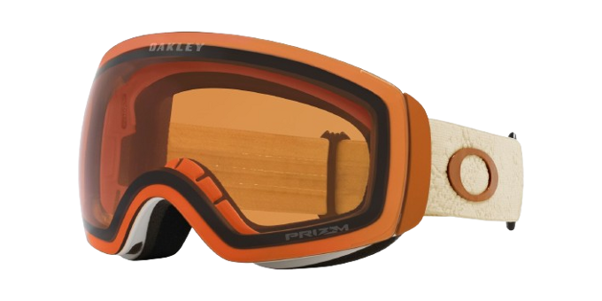 Lyžařské brýle Oakley Flight Deck M Arctic White Cell Prizm Snow Persimmon - 2024/25