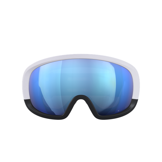 Lyžařské brýle POC Fovea Mid Race Hydrogen White/Uranium Black/Partly Sunny Blue - 2023/24