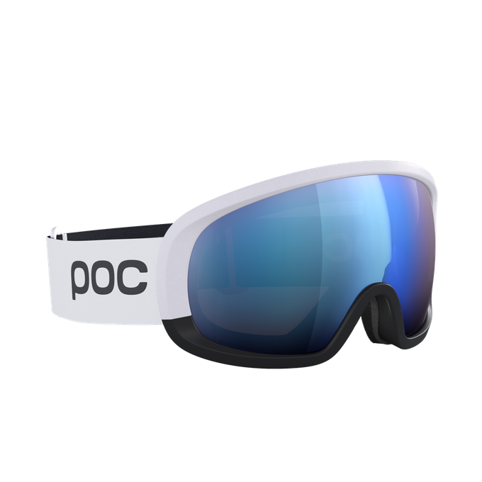 Lyžařské brýle POC Fovea Mid Race Hydrogen White/Uranium Black/Partly Sunny Blue - 2023/24