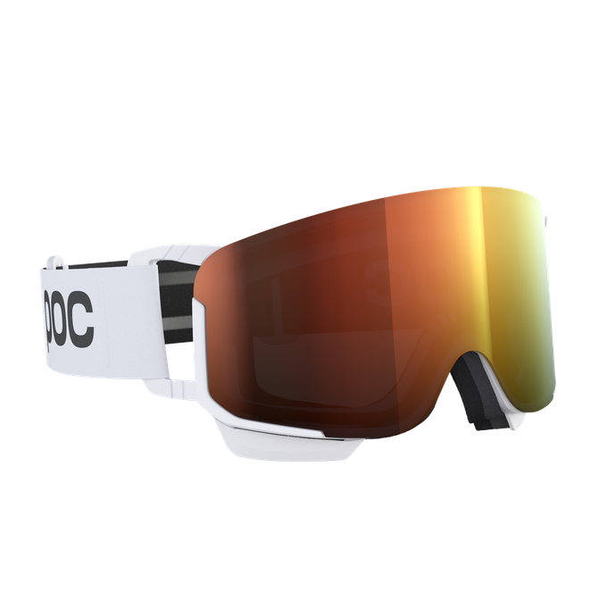 Lyžařské brýle POC Nexal Mid Hydrogen White/Partly Sunny Orange - 2024/25POC Nexal Mid Hydrogen White/Partly Sunny Orange - 2024/25