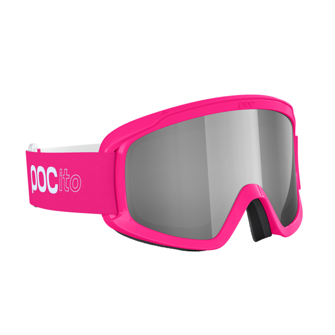 Lyžařské brýle POC POCito Opsin Fluorescent Pink/Partly Sunny Silver - 2024/25