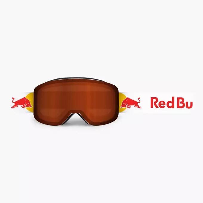 Lyžařské brýle RED BULL SPECT Magnetronslick-004 Shiny Silver/ Red Blue Mirror - 2022/23