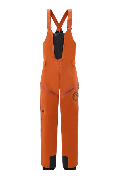 Lyžařské kalhoty Descente Marco Odermatt Bib Pants Ripen Orange - 2024/25