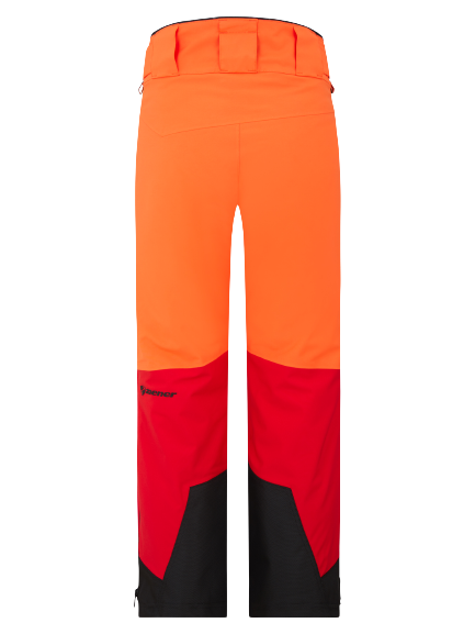 Lyžařské kalhoty Ziener Tewes Full-Zip Junior Teamwear Red Orange Pop - 2024/25