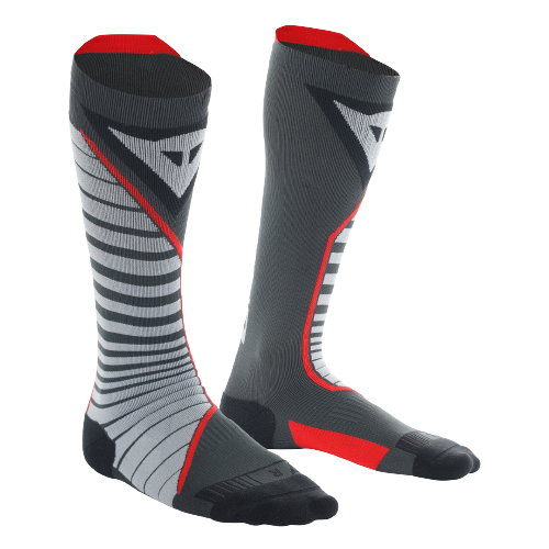 Lyžařské ponožky Dainese Thermo Long Socks Black/Red - 2023/24