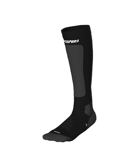 Lyžařské ponožky Energiapura Heat Merino Socks Anthracite/Black - 2024/25