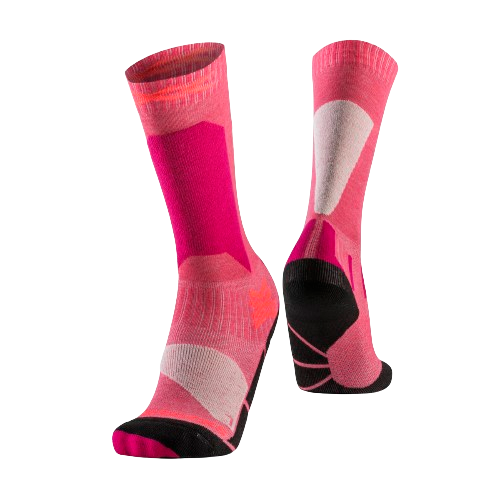 Lyžařské ponožky X-socks Ski Discover OTC JR Light Pink/Light Sand - 2024/25