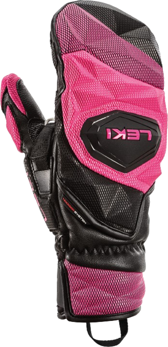 Lyžařské rukavice LEKI WCR Venom SL 3D Mitt Pink - 2024/25