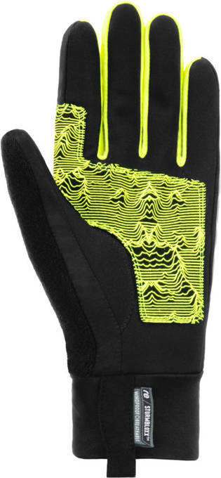 Lyžařské rukavice REUSCH Arien STORMBLOXX TOUCH-TEC Black/Safety Yellow - 2022/23