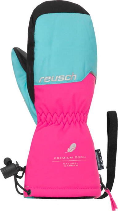 Lyžařské rukavice Reusch Jerry Down R-TEX® XT Mitten Achelor Button/Knockout Pink - 2024/25