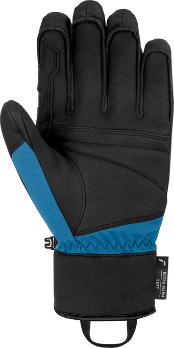 Lyžařské rukavice Reusch Pro RC Black/Brilliant Blue - 2024/25