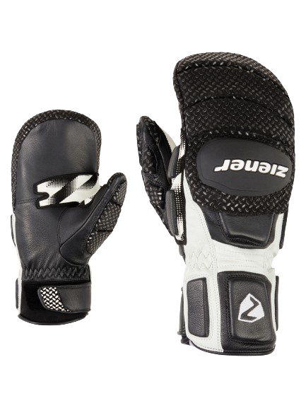 Lyžařské rukavice Ziener Gatoro PR Mitten Glove Race Black - 2024/25