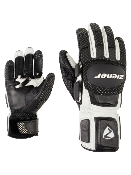 Lyžařské rukavice Ziener Gatos PR Glove Race Black  - 2024/25