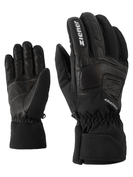 Lyžařské rukavice Ziener Glyxus AS(R) Glove Ski Alpine Black - 2024/25