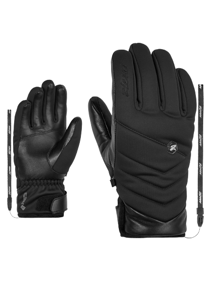 Lyžařské rukavice Ziener Kilja WS PR Lady Glove Black - 2024/25