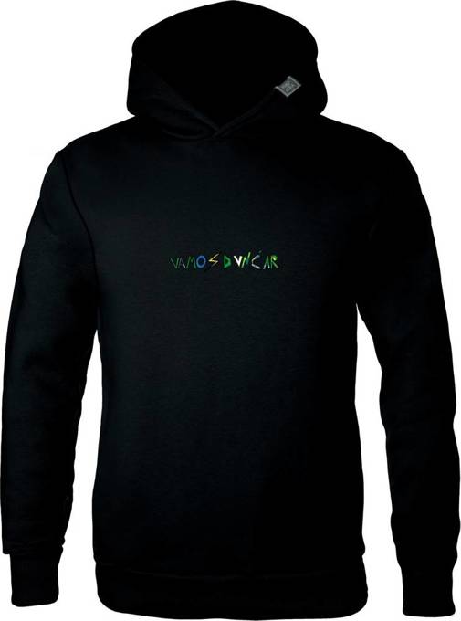 Mikina ENERGIAPURA Sweatshirt With Hood Lucas Braathen Black/Vamos Dancar - 2022/23