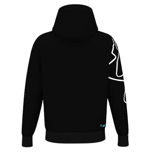 Mikina HEAD WCR Hoodie Black  - 2024/25