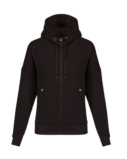 Mikina On Running Zipped Hoodie Black - 2024/25