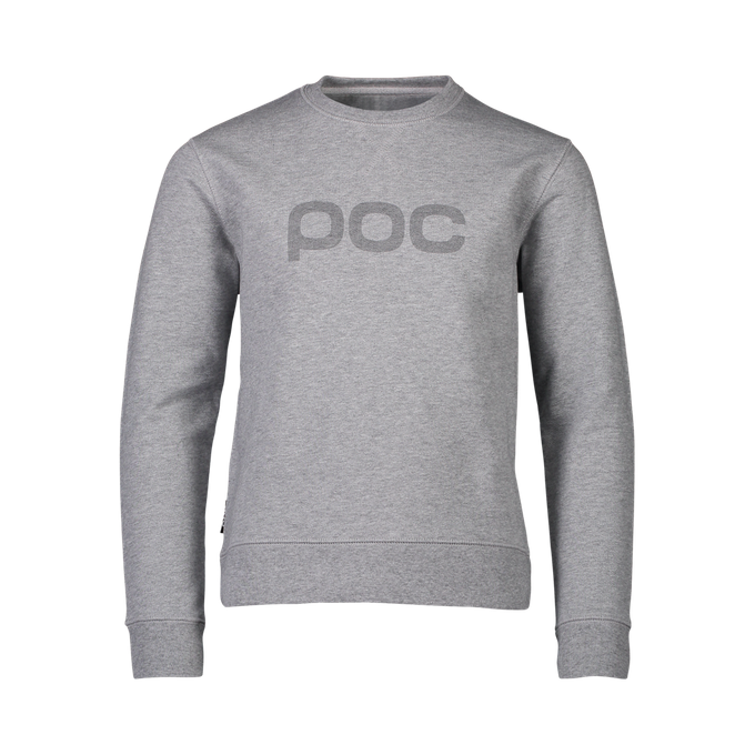 Mikina POC Crew Jr Grey Melange - 2024/25