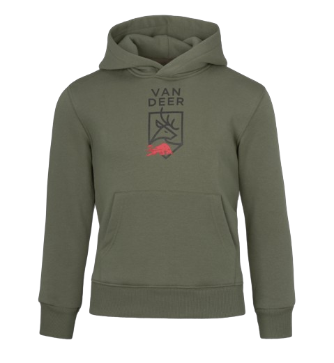 Mikina s kapucí Van Deer Hoodie JR Khaki - 2024/25