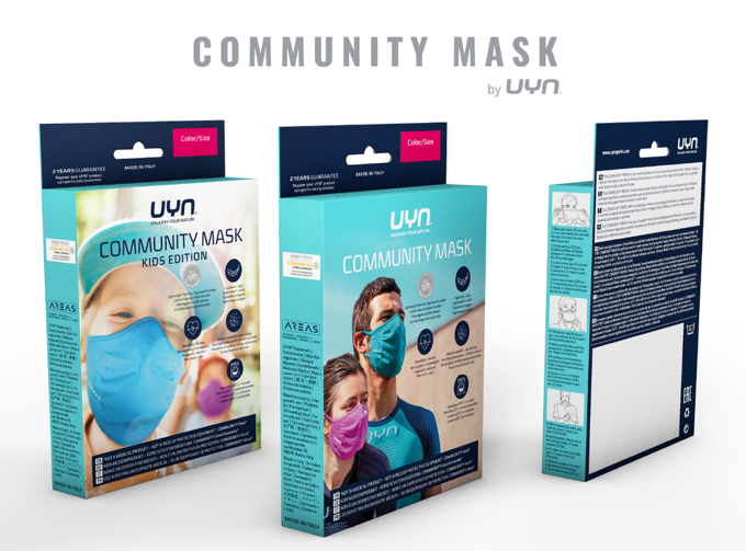 Ochranná maska UYN COMMUNITY MASK UNISEX NAVY