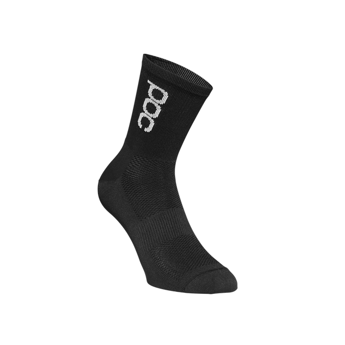 POC Essential Road Sock Short Uranium Black - 2022