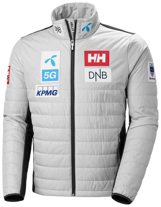 Péřová bunda Helly Hansen World Cup Insulator Jacket Ocean - 2023/24