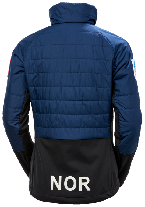 Péřová bunda Helly Hansen World Cup Insulator Jacket Ocean NSF - 2023/24