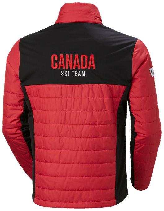 Péřová bunda Helly Hansen World Cup Insulator Jacket Red - 2023/24