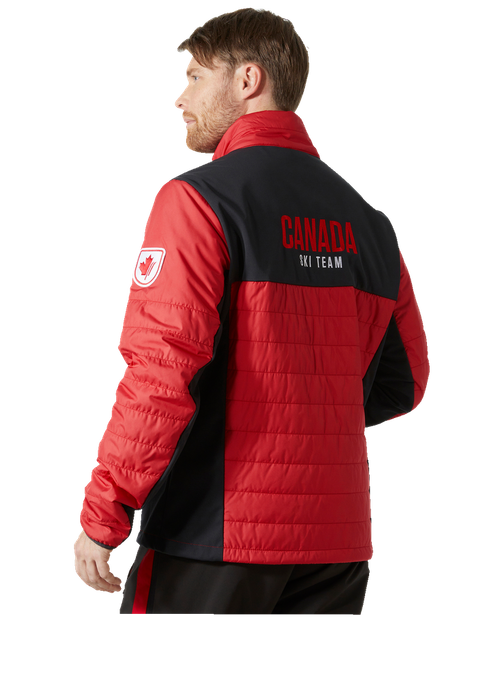 Péřová bunda Helly Hansen World Cup Insulator Jacket Red - 2023/24