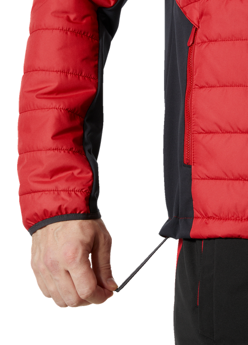 Péřová bunda Helly Hansen World Cup Insulator Jacket Red - 2023/24