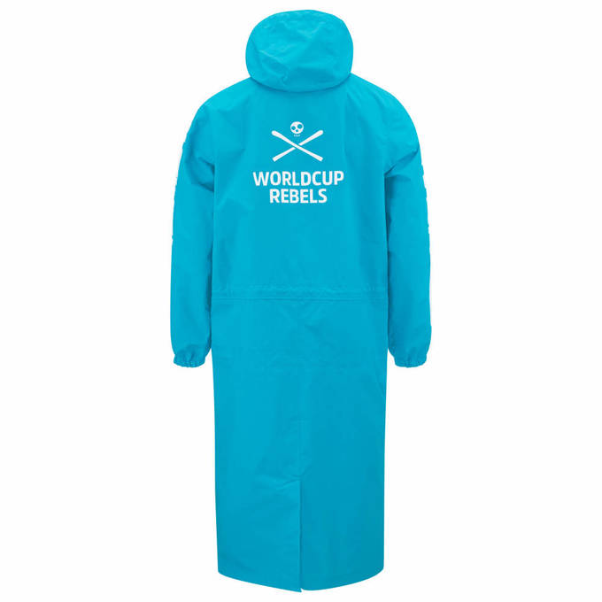 Pláštěnka HEAD Race Rain Coat Blue Junior - 2024/25