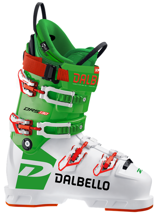 Sjezdové boty Dalbello DRS 130 White/Green Race - 2024/25