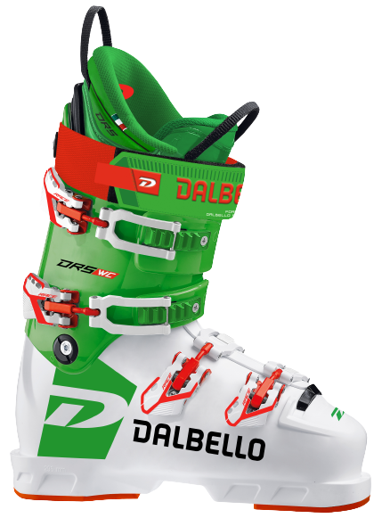 Sjezdové boty Dalbello DRS WC XS White/Green Race - 2024/25