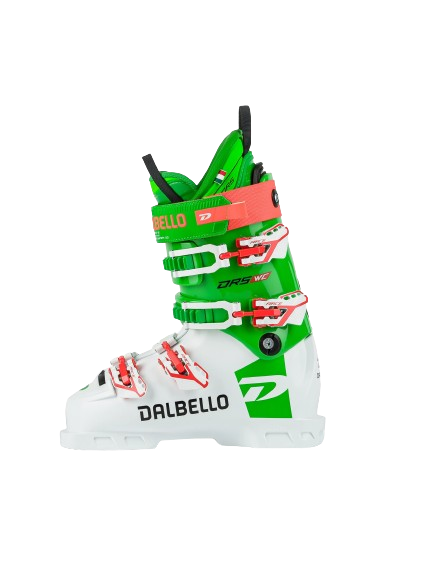 Sjezdové boty Dalbello DRS WC XS White/Green Race - 2024/25