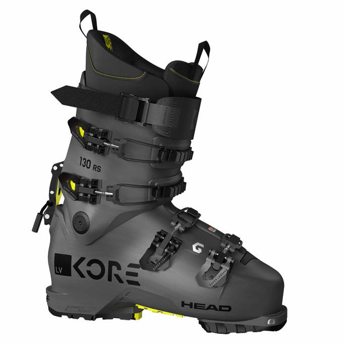 Sjezdové boty HEAD Kore RS 130 GW Anthracite/Yellow - 2022/23