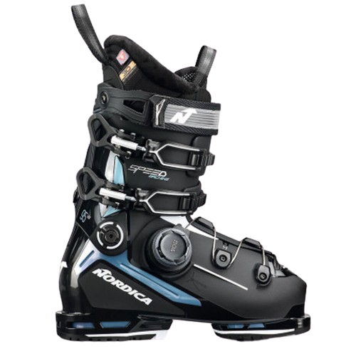 Sjezdové boty Nordica Speedmachine 3  BOA 95 GW Black-Light Blue-White - 2024/25