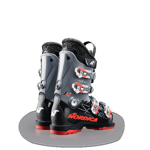 Sjezdové boty Nordica Speedmachine J 4 Black Anthracite Red - 2024/25