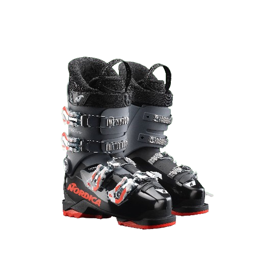 Sjezdové boty Nordica Speedmachine J 4 Black Anthracite Red - 2024/25