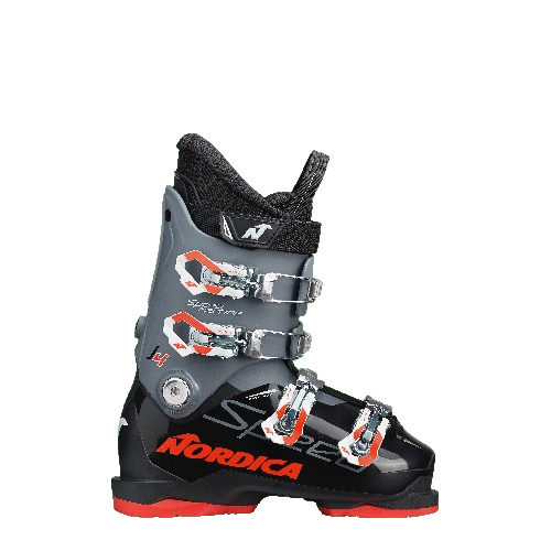 Sjezdové boty Nordica Speedmachine J 4 Black Anthracite Red - 2024/25