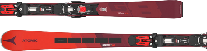 Sjezdové lyže Atomic Redster G7 + MI 12 GW Red/Black - 2024/25