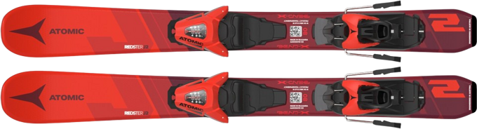 Sjezdové lyže Atomic Redster J2 70-90 + C 5 GW Red/Black - 2024/25