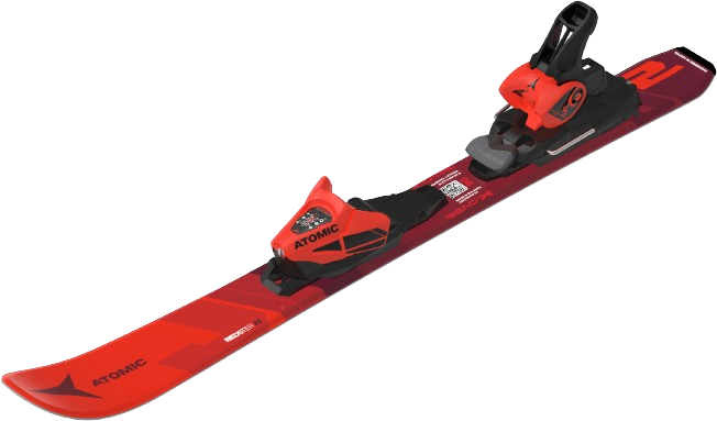 Sjezdové lyže Atomic Redster J2 70-90 + C 5 GW Red/Black - 2024/25