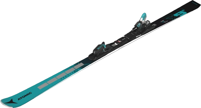 Sjezdové lyže Atomic Redster X9S Revoshock S + X 12 GW Black/Teal - 2024/25