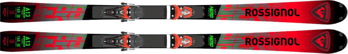 Sjezdové lyže Rossignol Hero Athlete FIS SL 157 cm + Spx 12 Rockerace GW Hot Red - 2024/25