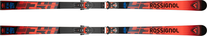 Sjezdové lyže Rossignol Hero Athlete GS + Spx 12 Rockerace GW Hot Red - 2024/25