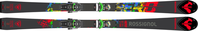 Sjezdové lyže Rossignol Hero Athlete SL Limited Edition 150 cm + Spx 12 Rockerace GW Hero Signature - 2023/24